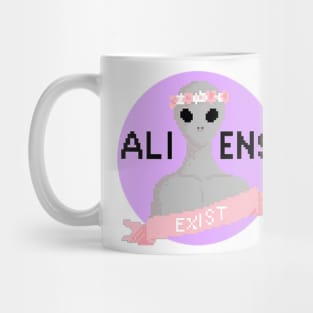 aliens believe : we are real and exist Mug